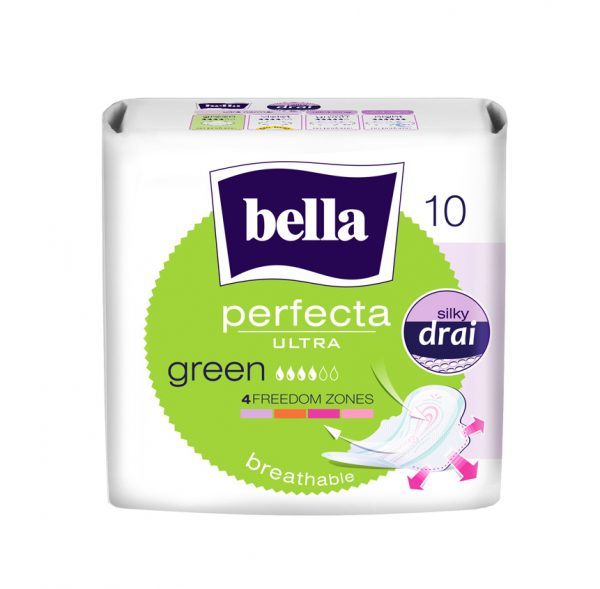Bella Perfecta higiēniskās paketes sievietēm arzīdam līdzīgu pārklājumu